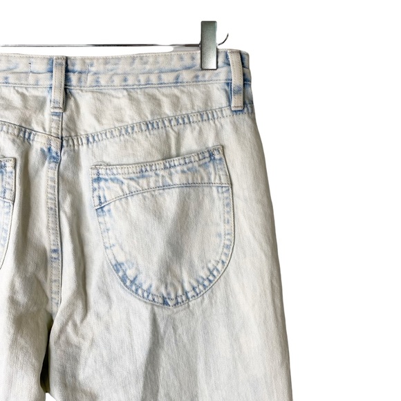 Free People We The Free Vintage Wide Leg Straight Leg Flare Gold Coast Jeans 29 - Picture 11 of 16